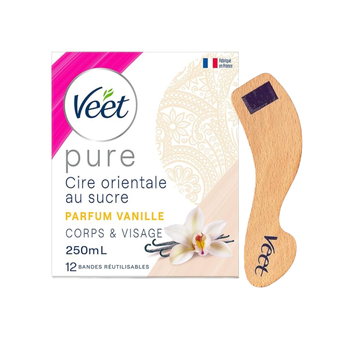 Pure Cire Chaude au Sucre et Vanille