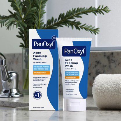 Acne Foaming Wash Benzoyl Peroxide 10% Maximum Strength