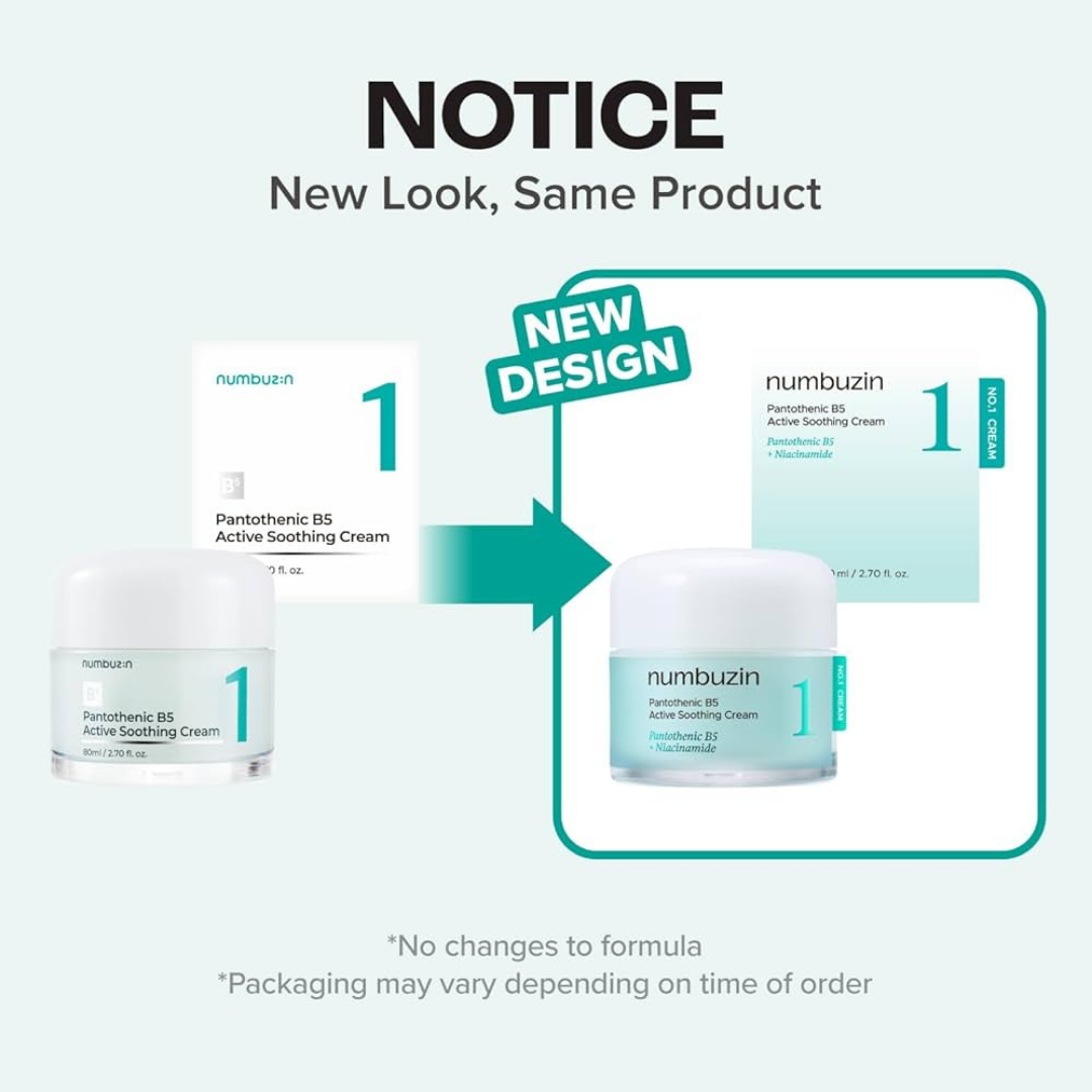 No.1 Pantothenic B5 Active Soothing Cream