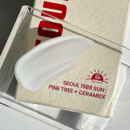 Seoul 1988 Sun: Pine Tree + Ceramide SPF50+ PA++++