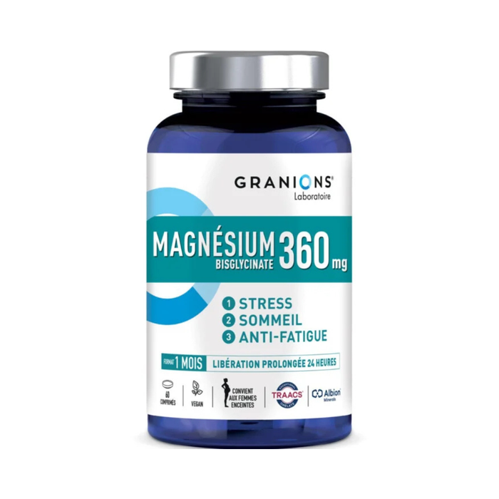 Magnésium bisglycinate 360 mg