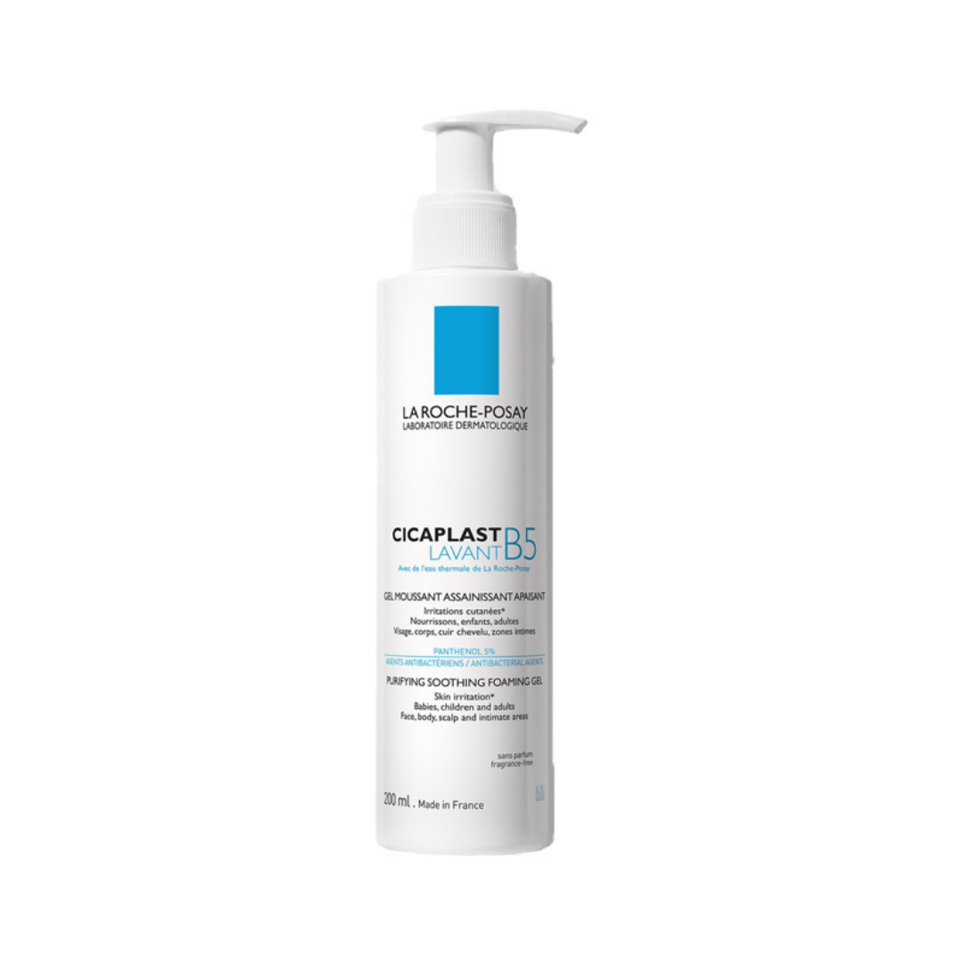 Gel nettoyant moussant cicaplast