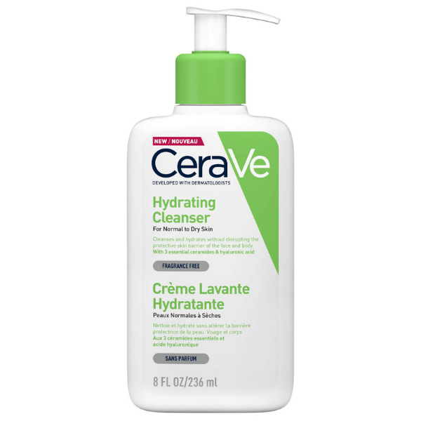 Crème nettoyante hydratante